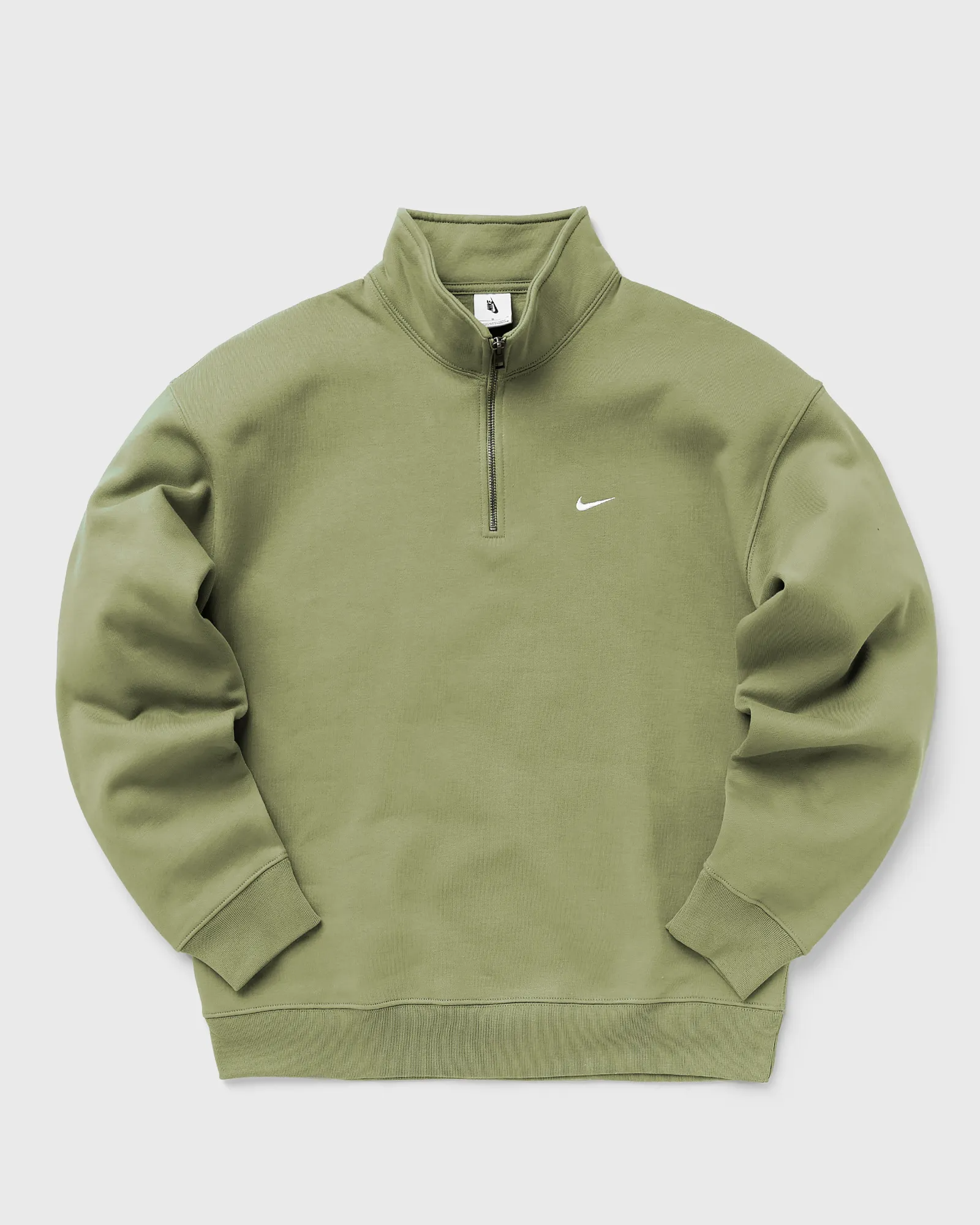 Green nike quarter zip best sale